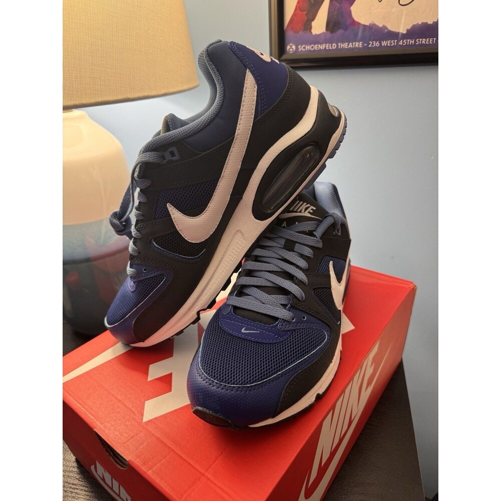 Nike Air Max Command Deep Royal White Dark Obsidian Men’s Size 10 NEW